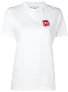 Ganni 'girls On Top' Patch T-shirt - White