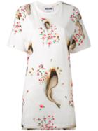 Moschino Burned Effect T-shirt Dress