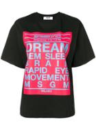 Msgm Dream T-shirt - Black