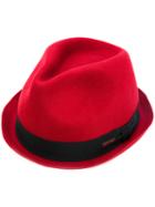 Dsquared2 - Trilby Hat - Men - Wool Felt - L, Red, Wool Felt