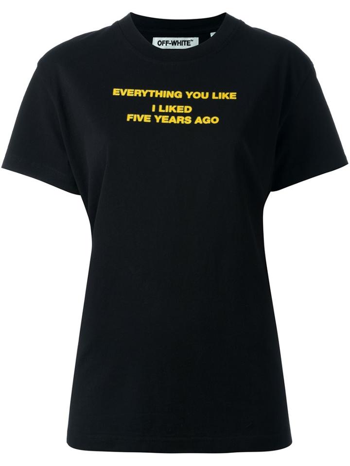 Off-white 'everything You Like' T-shirt