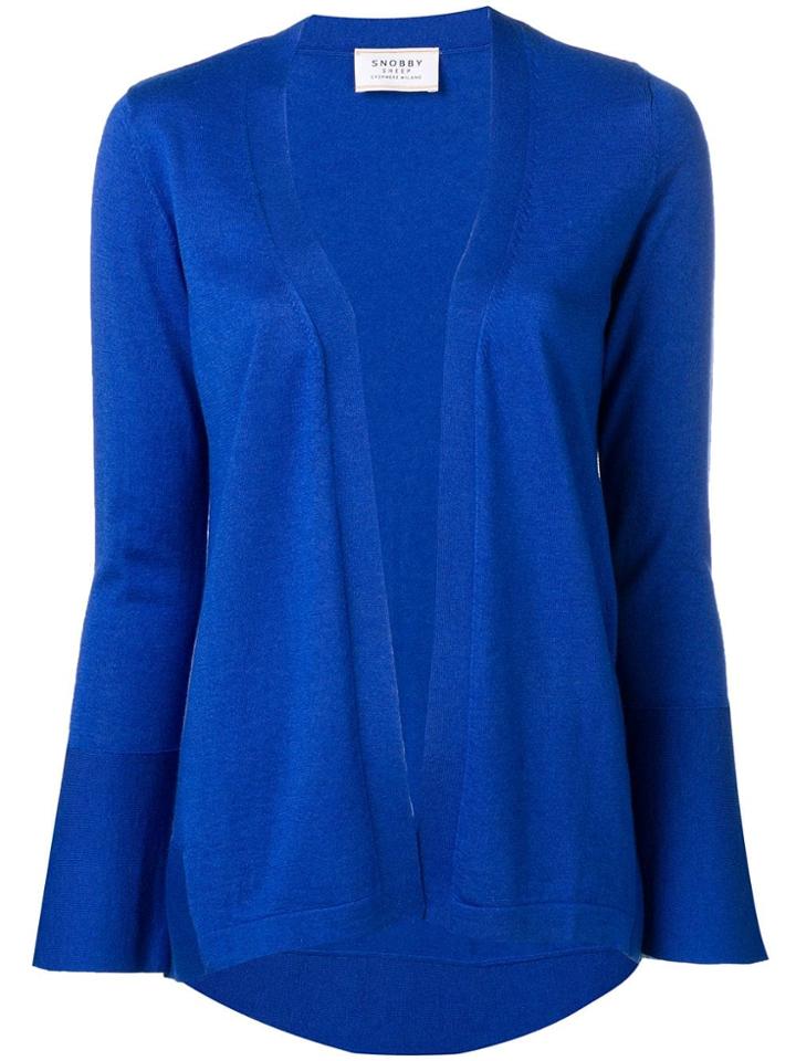 Snobby Sheep Open Cardigan - Blue