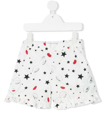 Vivetta Kids - Londra Shorts - Kids - Cotton - 10 Yrs, White