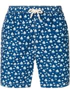Mc2 Saint Barth Sail Boat Swimming Shirts - Blue