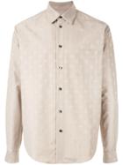 Gmbh Jacquard-effect Shirt - Grey