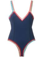 Kiini Crochet Tasmin Swimsuit - Blue