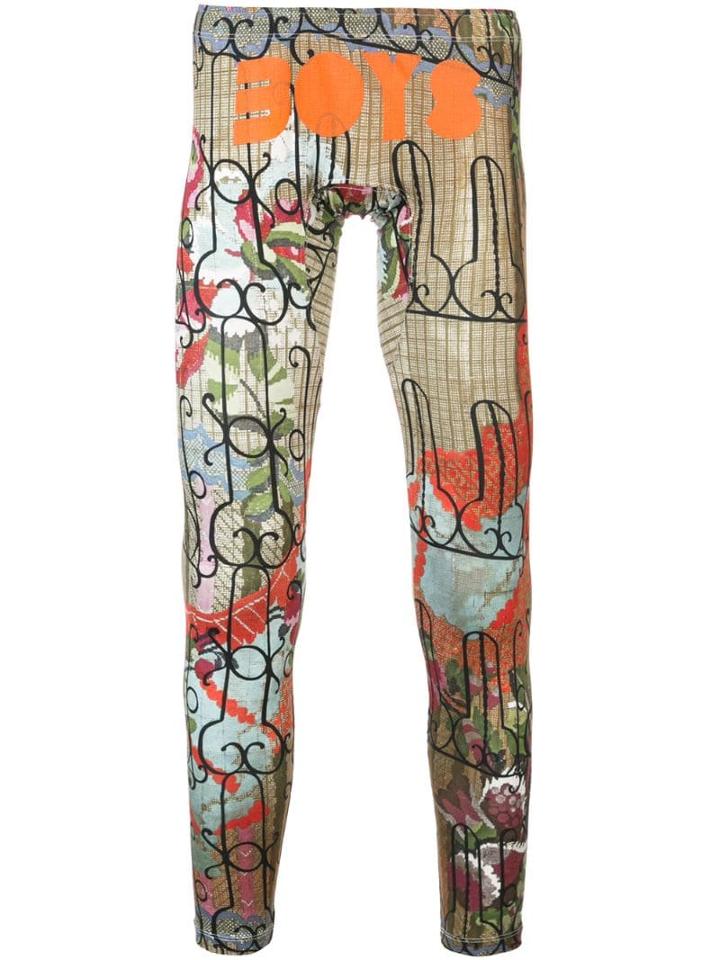 Vivienne Westwood Anglomania Balcony Leggings - Green