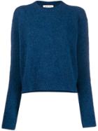 Masscob Hill Crew Neck Jumper - Blue
