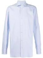 Barba Slim Fit Buttoned Shirt - Blue