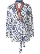 Bazar Deluxe Aztec Print Jacket - White