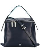 Kenzo Large Zipped Boxy Tote - Blue