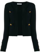 Pierre Balmain Button Trim Cardigan - Black