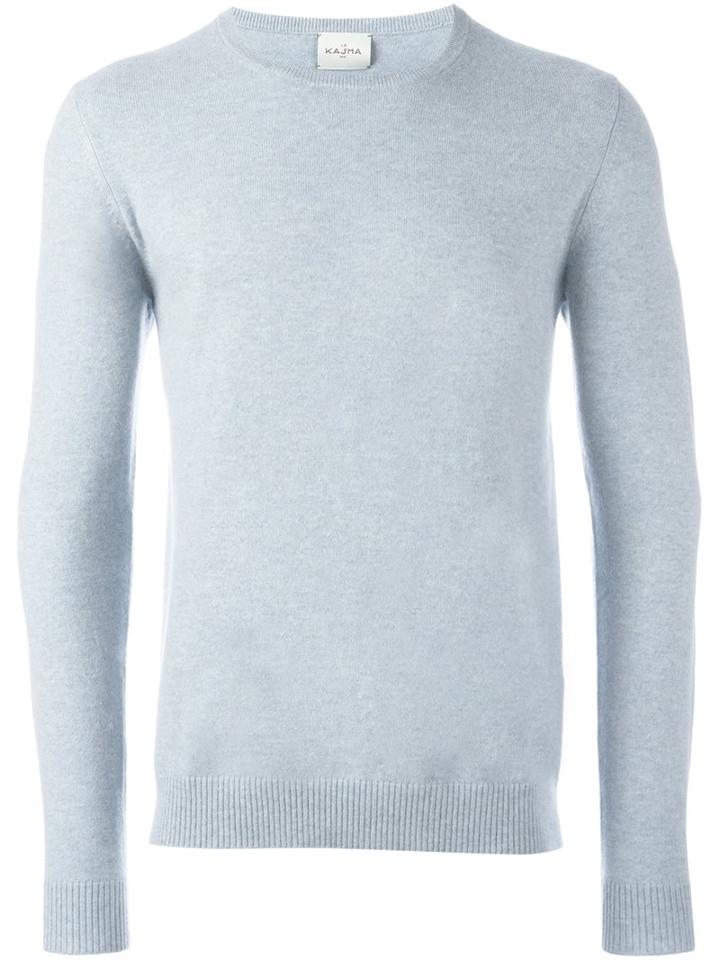 Le Kasha Cashmere 'panarea' Jumper, Adult Unisex, Size: Medium, Blue, Cashmere
