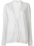 Brunello Cucinelli Drape Fasten Relaxed Fit Cardigan