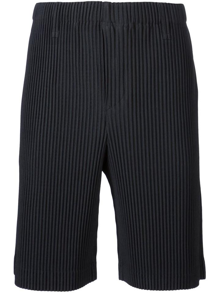 Homme Plissé Issey Miyake Pleated Slim Shorts