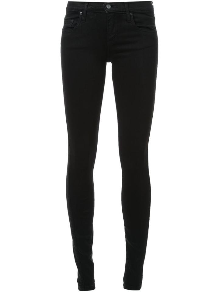 Nobody Denim Geo Skinny Powerblk - Black