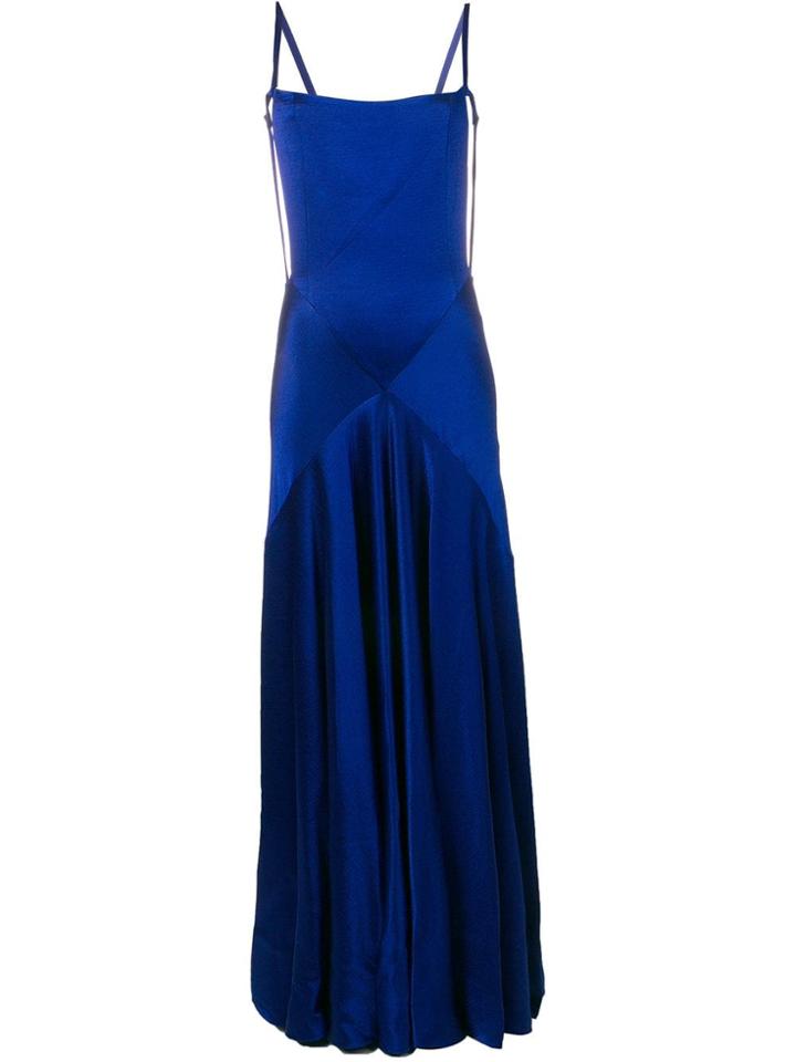 Maison Margiela Blue Evening Dress