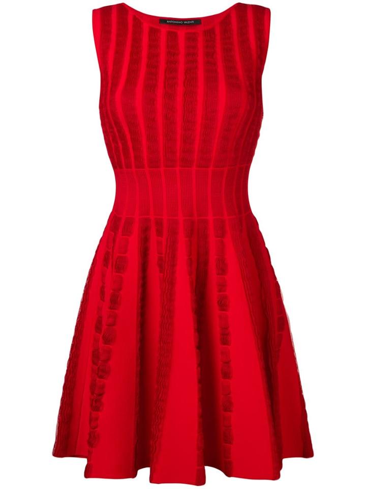 Antonino Valenti Sleeveless Flared Dress