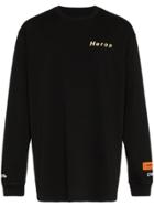 Heron Preston Hrpr Airbursh Heron Tee Blk - Black