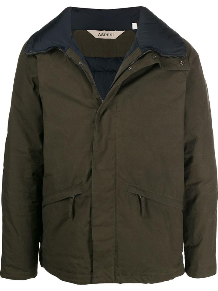 Aspesi Offroad Padded Jacket - Green