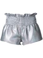 Georgia Alice Comet Shorts, Women's, Size: 10, Grey, Cotton/polyester/metallic Fibre