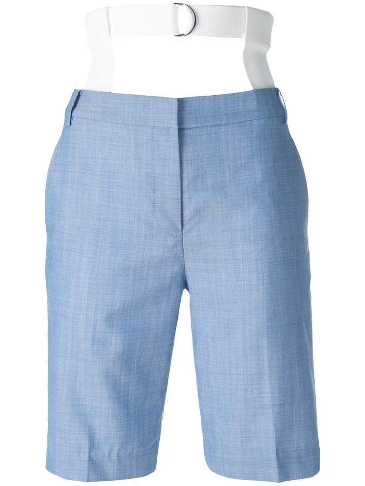 Tibi Serge Bermuda Shorts - Blue
