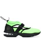 Msgm Crossover Strap Sneakers - Green