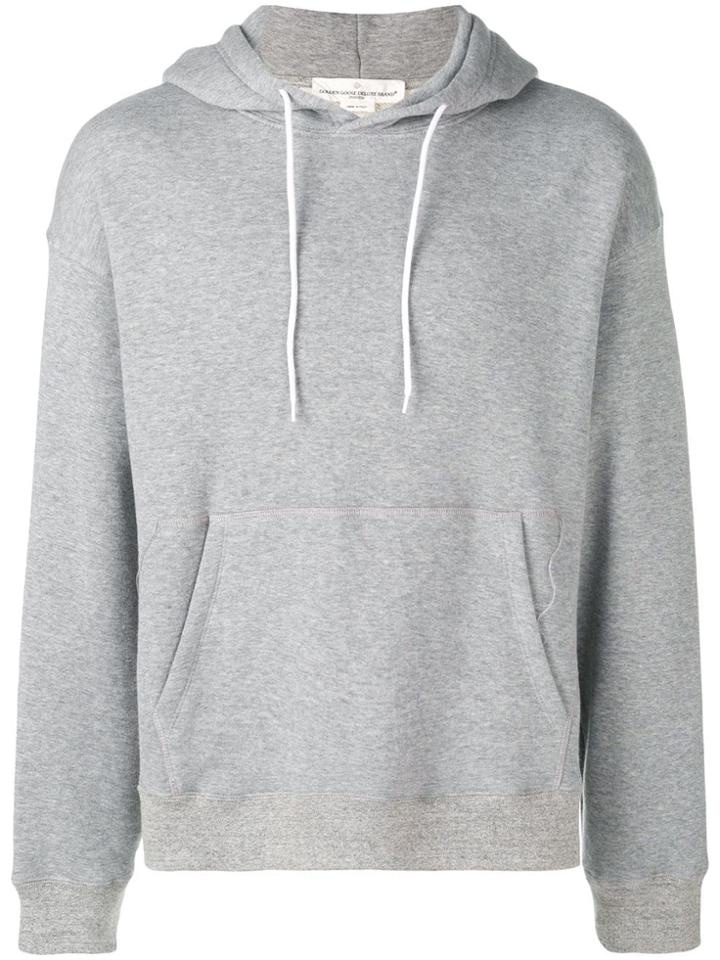 Golden Goose Deluxe Brand Hooded Sweatshirt - Grey