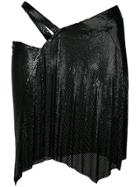 Fannie Schiavoni Draped Style Skirt - Black