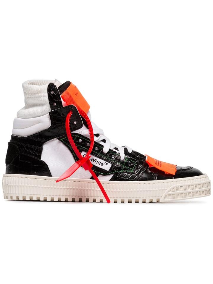 Off-white Of Low 3 Mltilthr Ht Snkr - Black