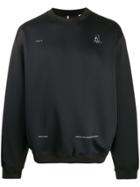 Oamc Bird Print Sweatshirt - Black