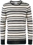 Dondup - Striped Sweater - Men - Cotton/acrylic - Xl, Nude/neutrals, Cotton/acrylic