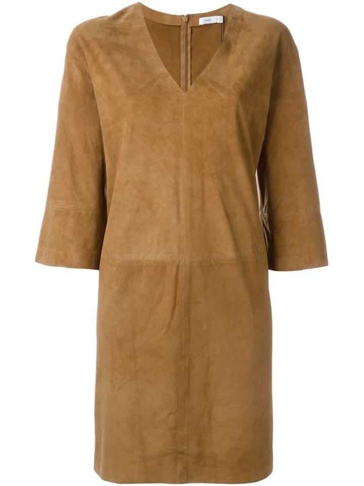 Vince Shift V-neck Dress