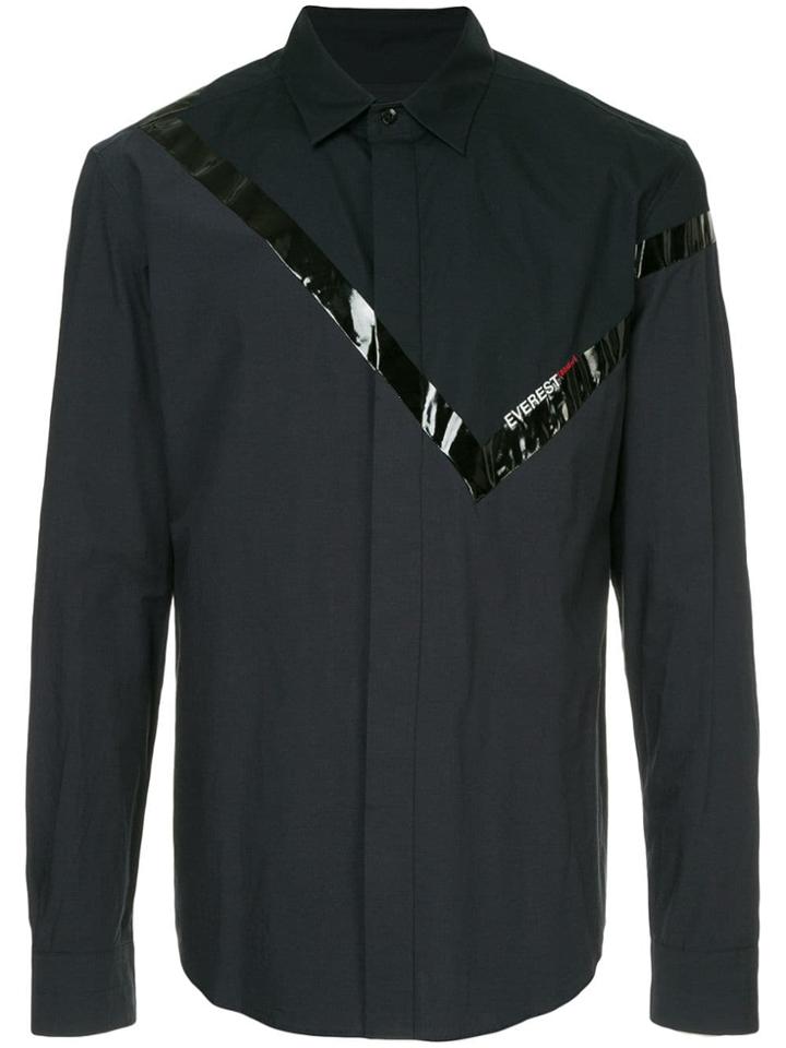 Yoshiokubo Solid Bandana Shirt - Blue