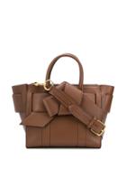 Acne Studios & Mulberry Musubi Bayswater Tote Bag - Brown