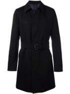 Lardini Belted Coat - Black
