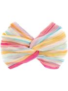 Missoni Mare Striped Wrap Hairband - Pink