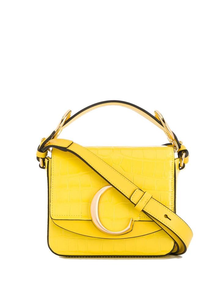 Chloé Chloé C Crossbody Bag - Yellow