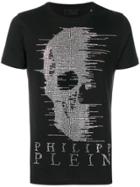 Philipp Plein Skull Embellished T-shirt - Black