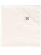 Moschino Frayed Toy Bear Scarf, Women's, Nude/neutrals, Cashmere