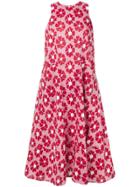 Ymc Floral Print Midi Dress - Pink