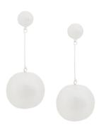Moy Paris Pearl-effect Drop Earrings - White