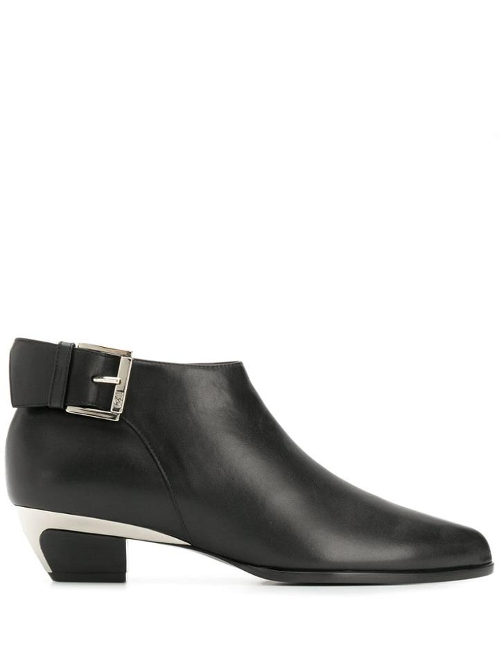 Nº21 Ankle Buckle Boots - Black