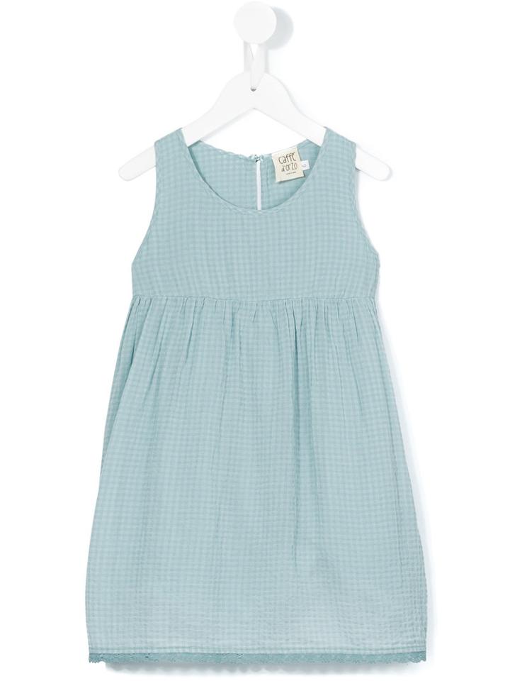 Caffe' D'orzo - Tia Dress - Kids - Cotton/viscose - 6 Yrs, Blue