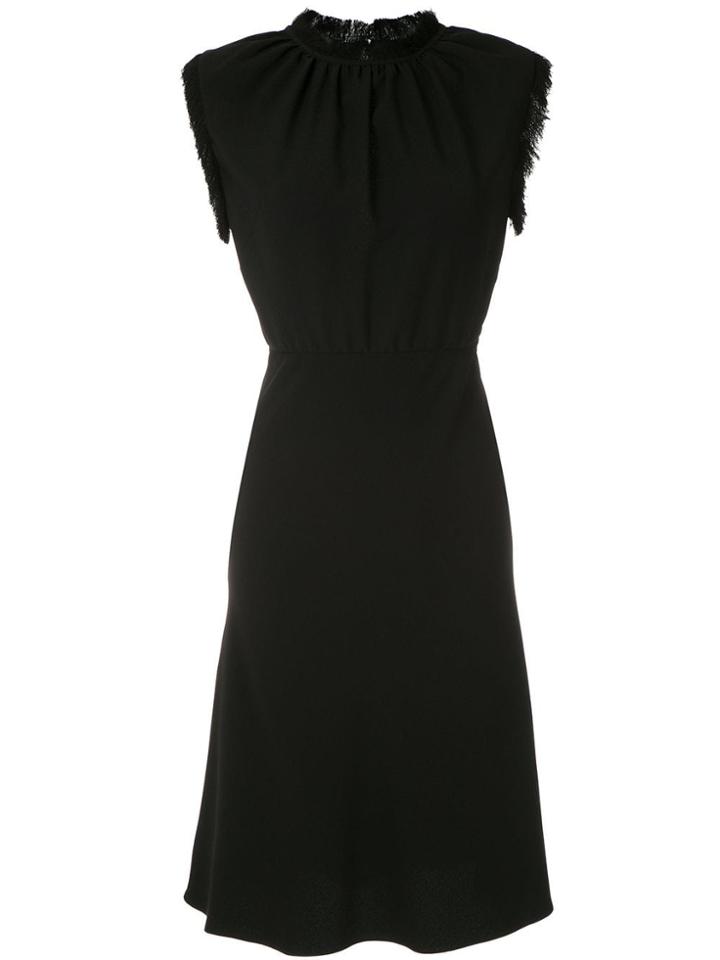 À La Garçonne Clássico Midi Dress - Black