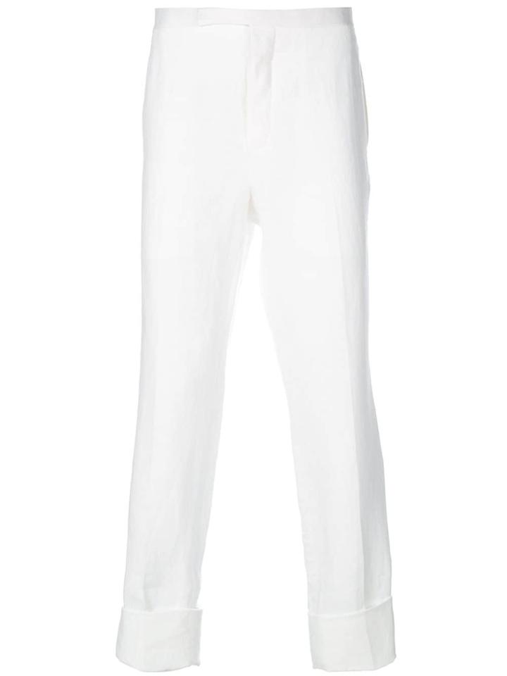 Thom Browne Tennis Collection Classic Suiting Backstrap Trouser -