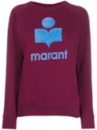 Isabel Marant Étoile Logo Crewneck Sweatshirt - Red