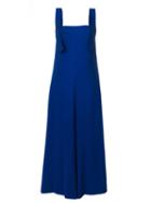 Sportmax Wide-leg Jumpsuit, Women's, Size: 42, Blue, Acetate/viscose/spandex/elastane