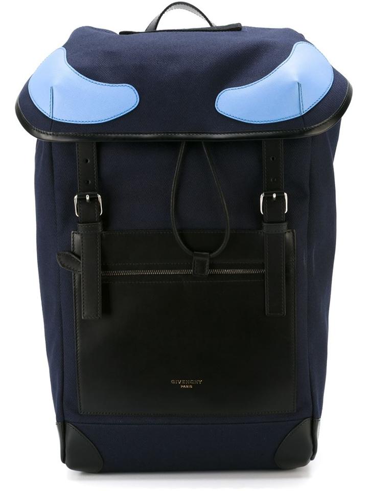 Givenchy Leather Trim Backpack