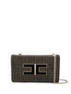 Elisabetta Franchi Studded Crossbody Bag - Black
